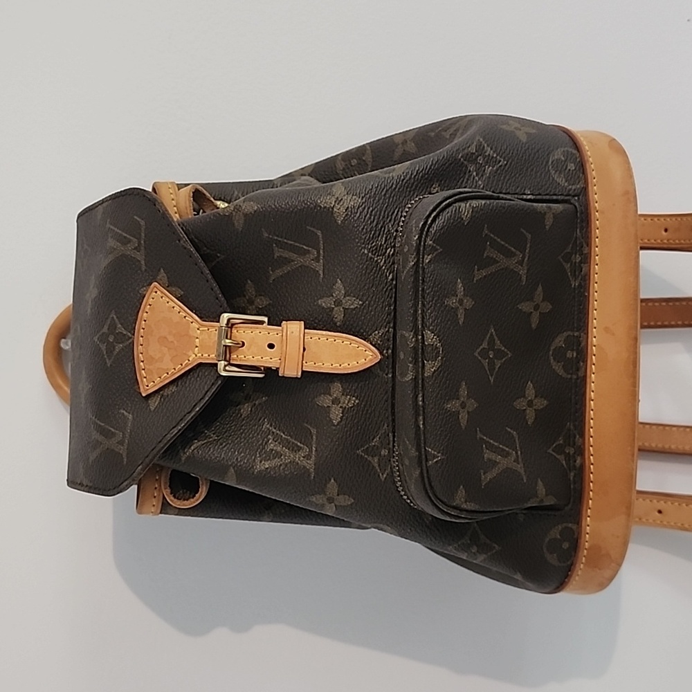 Louis Vuitton Vintage Montsouris Backpack Monogram Canvas PM - Picture 3 of 7